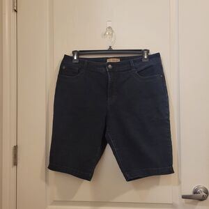 Vintage America Dark Indigo Denim Shorts